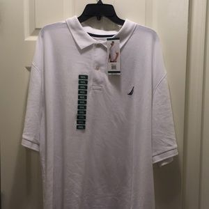 Nautica NWT white polo